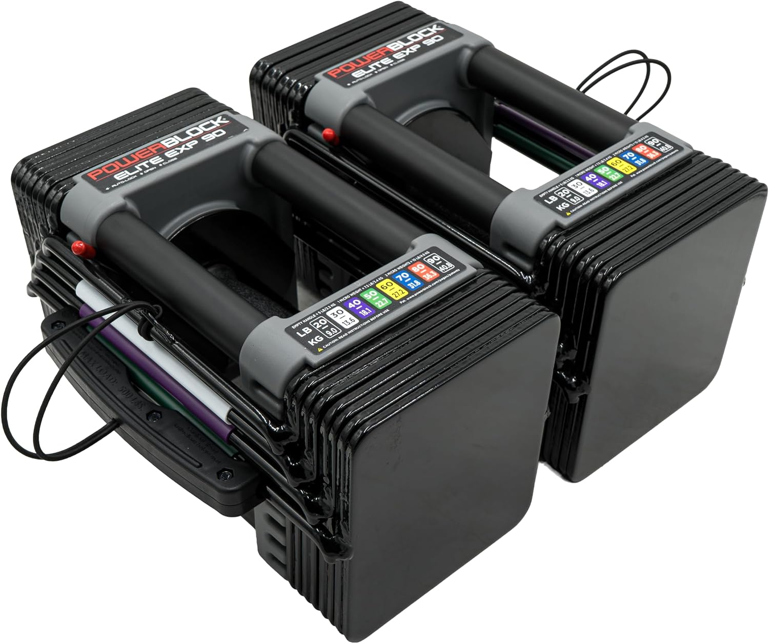 PowerBlock Elite EXP 90 Haltères Réglables 501-00096-01