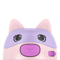 12 oz Vacuum Insulated Stainless Steel Kids Water Bottle with Straw Leakproof Locking Lid Carry Handle Animal Design Cat