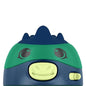 12 oz Vacuum Insulated Stainless Steel Kids Water Bottle with Straw Leakproof Locking Lid Carry Handle Animal Design Cat