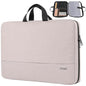 15-15.6 Inch Laptop Sleeve Case Water-Resistant Nylon with Accessory Pocket Grey