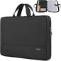 15-15.6 Inch Laptop Sleeve Case Water-Resistant Nylon with Accessory Pocket Grey