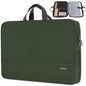 15-15.6 Inch Laptop Sleeve Case Water-Resistant Nylon with Accessory Pocket Grey