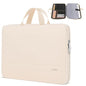 15-15.6 Inch Laptop Sleeve Case Water-Resistant Nylon with Accessory Pocket Grey