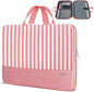 15-15.6 Inch Laptop Sleeve Case Water-Resistant Nylon with Accessory Pocket Grey
