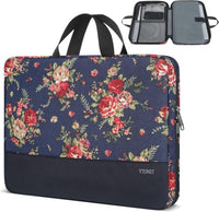 15-15.6 Inch Laptop Sleeve Case Water-Resistant Nylon with Accessory Pocket Grey