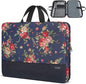 15-15.6 Inch Laptop Sleeve Case Water-Resistant Nylon with Accessory Pocket Grey