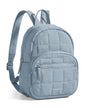 15.6 Inch Laptop Backpack for Women Quilted Water-Resistant Travel Bag with Trolley Sleeve Camel