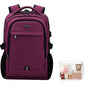 17 Inch Laptop Backpack for Travel Water Resistant College Backpack for Men Women Laptop Bag with USB Charging Port Black
