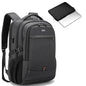17 Inch Laptop Backpack for Travel Water Resistant College Backpack for Men Women Laptop Bag with USB Charging Port Black