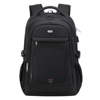 17 Inch Laptop Backpack for Travel Water Resistant College Backpack for Men Women Laptop Bag with USB Charging Port Black