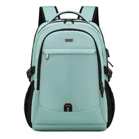 17 Inch Laptop Backpack for Travel Water Resistant College Backpack for Men Women Laptop Bag with USB Charging Port Black