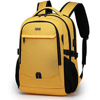 17 Inch Laptop Backpack for Travel Water Resistant College Backpack for Men Women Laptop Bag with USB Charging Port Black