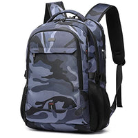 17 Inch Laptop Backpack for Travel Water Resistant College Backpack for Men Women Laptop Bag with USB Charging Port Black