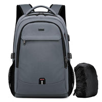 17 Inch Laptop Backpack for Travel Water Resistant College Backpack for Men Women Laptop Bag with USB Charging Port Black