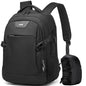 17 Inch Laptop Backpack for Travel Water Resistant College Backpack for Men Women Laptop Bag with USB Charging Port Black
