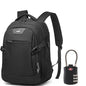 17 Inch Laptop Backpack for Travel Water Resistant College Backpack for Men Women Laptop Bag with USB Charging Port Black