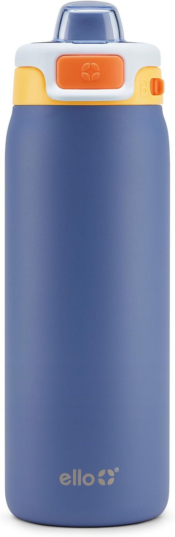 18 oz Stainless Steel Kids Water Bottle with Quick Fill Lid Vacuum Insulated BPA Free Leak Proof Straw and Chug Lid Dishwasher Safe Lighthouse
