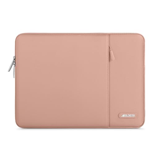 MOSISO Vintage PU Leather Laptop Shoulder Bag