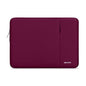 MOSISO Vintage PU Leather Laptop Shoulder Bag
