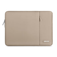 MOSISO Vintage PU Leather Laptop Shoulder Bag