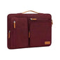 360 Protective Laptop Sleeve 16 Inch Side Open Carrying Case with 4 Zipper Pockets Black
