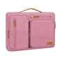 360 Protective Laptop Sleeve 16 Inch Side Open Carrying Case with 4 Zipper Pockets Black