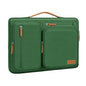 360 Protective Laptop Sleeve 16 Inch Side Open Carrying Case with 4 Zipper Pockets Black