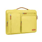 360 Protective Laptop Sleeve 16 Inch Side Open Carrying Case with 4 Zipper Pockets Black