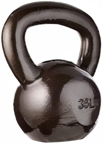 Amazon Basics Kettlebell en Fonte pour Musculation KB-35LB