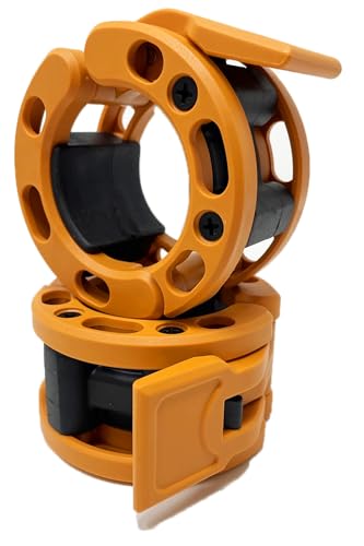 Clout Fitness Colliers de Serrage Olympiques pour Barres CF-9080-BK
