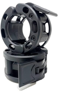 Clout Fitness Colliers de Serrage Olympiques pour Barres CF-9080-BK