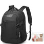 17 Inch Laptop Backpack for Travel Water Resistant College Backpack for Men Women Laptop Bag with USB Charging Port Black
