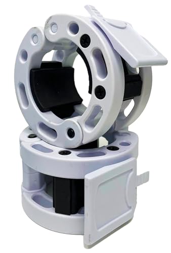 Clout Fitness Colliers de Serrage Olympiques pour Barres CF-9080-BK