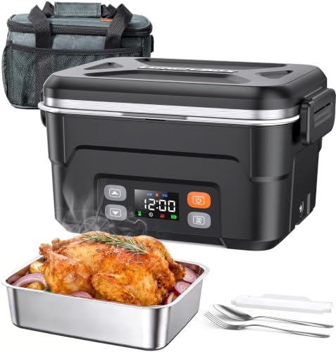 EAST OAK Cordless Heated Electric Lunch Box