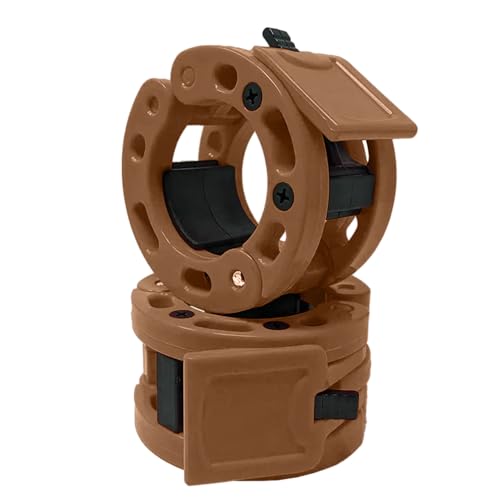 Clout Fitness Colliers de Serrage Olympiques pour Barres CF-9080-BK