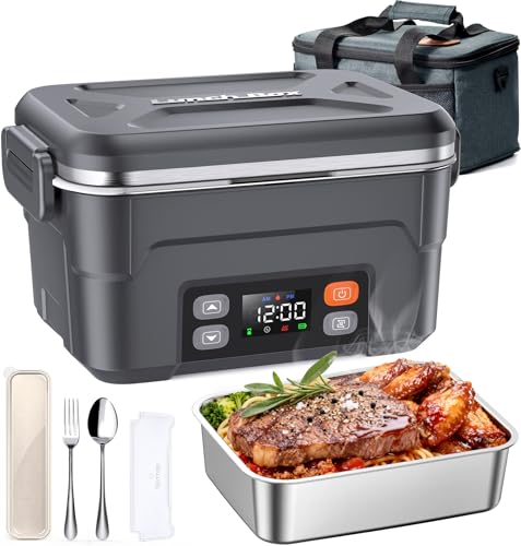 EAST OAK Cordless Heated Electric Lunch Box