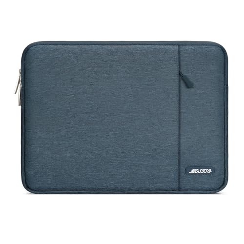 MOSISO Vintage PU Leather Laptop Shoulder Bag