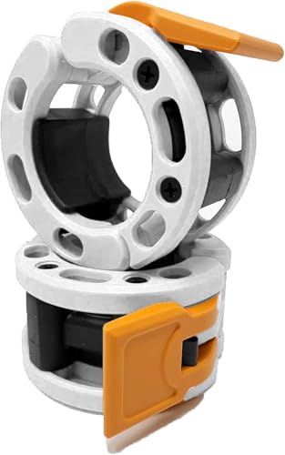 Clout Fitness Colliers de Serrage Olympiques pour Barres CF-9080-BK