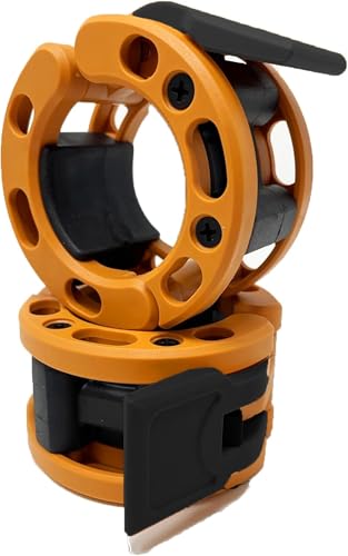 Clout Fitness Colliers de Serrage Olympiques pour Barres CF-9080-BK