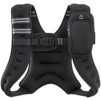 ZELUS Gilet Lesté de Musculation avec Bandes Réfléchissantes