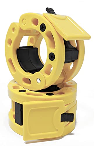 Clout Fitness Colliers de Serrage Olympiques pour Barres CF-9080-BK