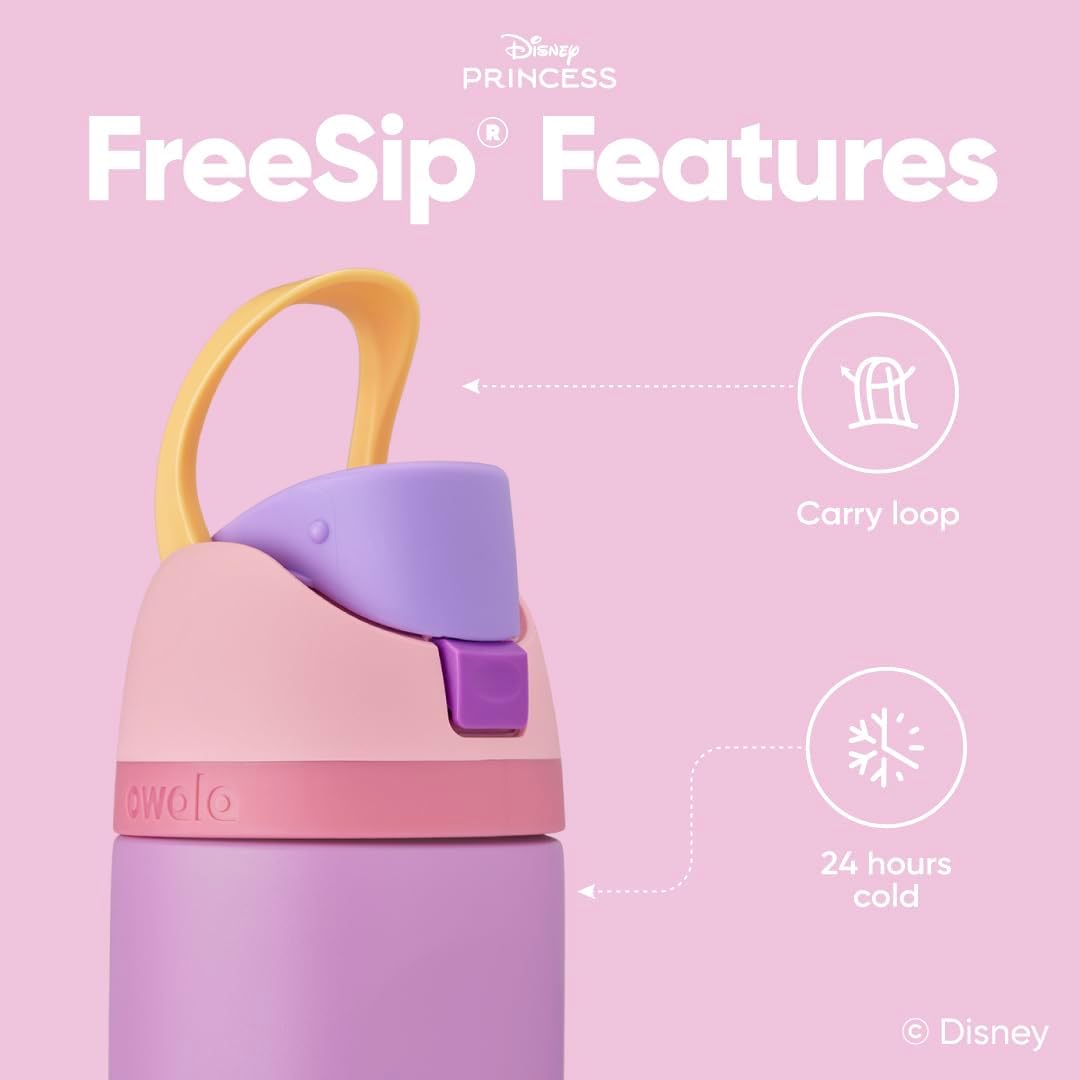 Owala FreeSip Gourde Isotherme en Acier Inoxydable C07769