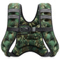 ZELUS Gilet Lesté de Musculation avec Bandes Réfléchissantes