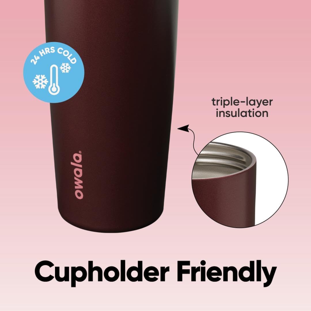 Owala FreeSip Sway Bouteille Isotherme en Acier Inoxydable C08816