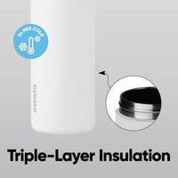 Owala FreeSip Gourde Isotherme en Acier Inoxydable C03771
