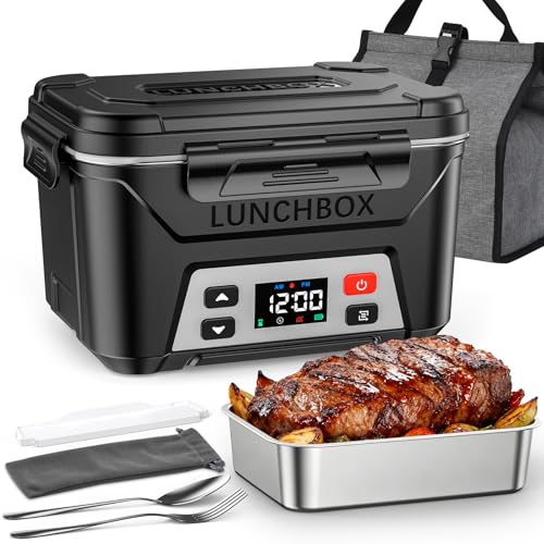 EAST OAK Cordless Heated Electric Lunch Box