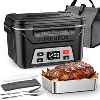 EAST OAK Cordless Heated Electric Lunch Box