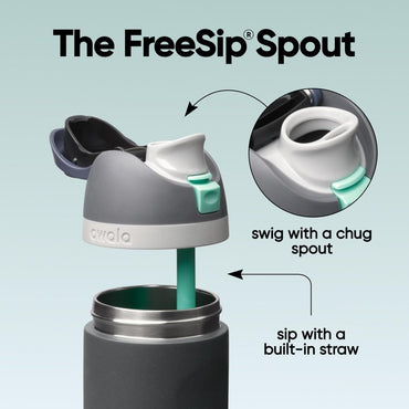 Owala FreeSip Gourde Isotherme en Acier Inoxydable C06157