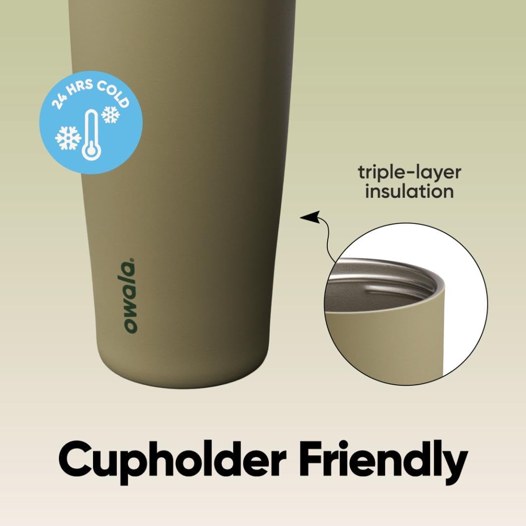 Owala FreeSip Sway Bouteille Isotherme en Acier Inoxydable C08800