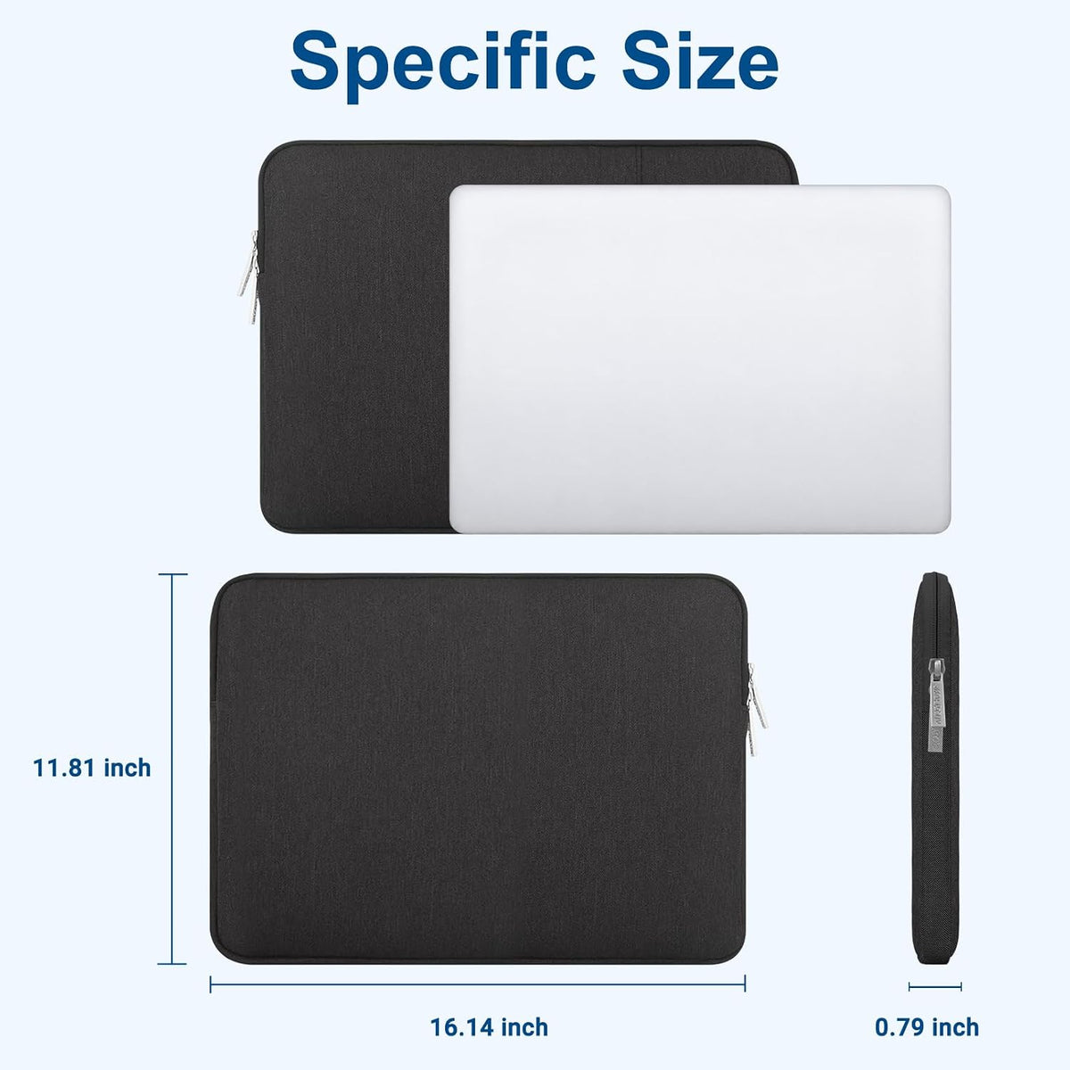 MOSISO Laptop Sleeve with Pocket